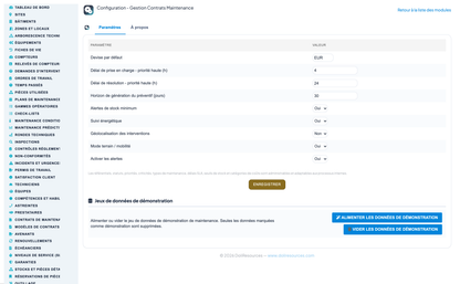 Advanced Maintenance Contract Management - Dolibarr