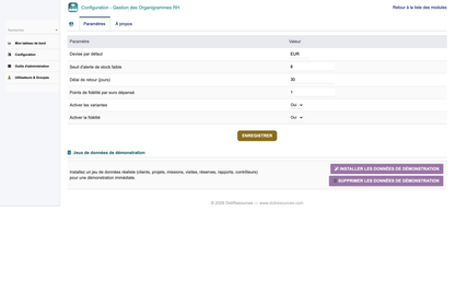 HR Organization Chart Management - Dolibarr