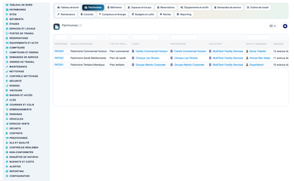 Facility Management Advanced - Dolibarr