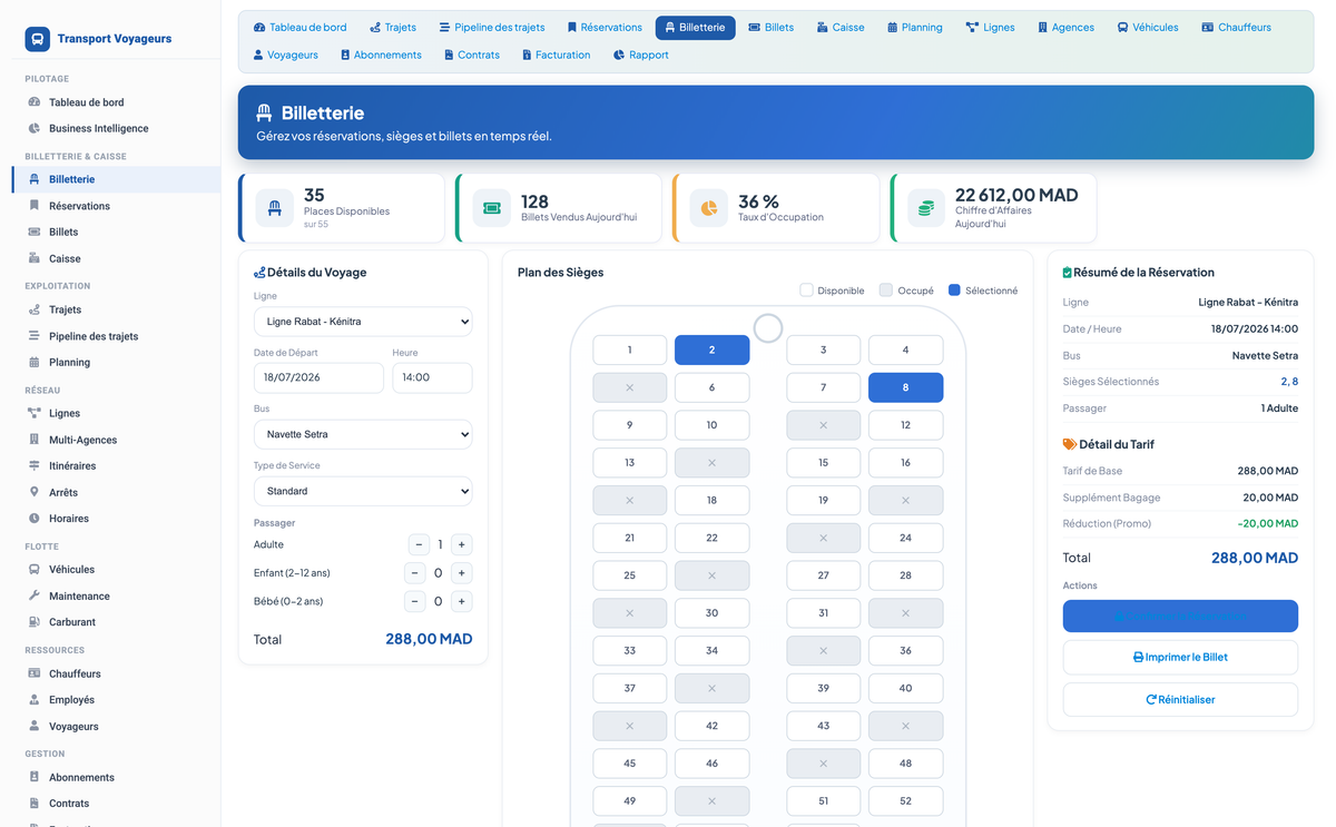 Passenger Transport Management - Dolibarr