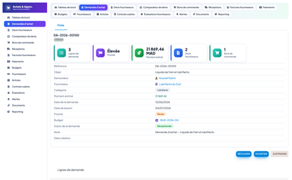 Purchasing & Procurement - Dolibarr