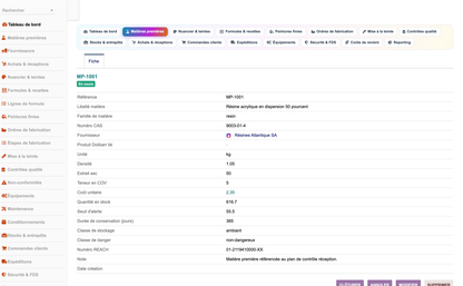 DoliResources - Dolibarr - 03_matiere_premiere_fiche