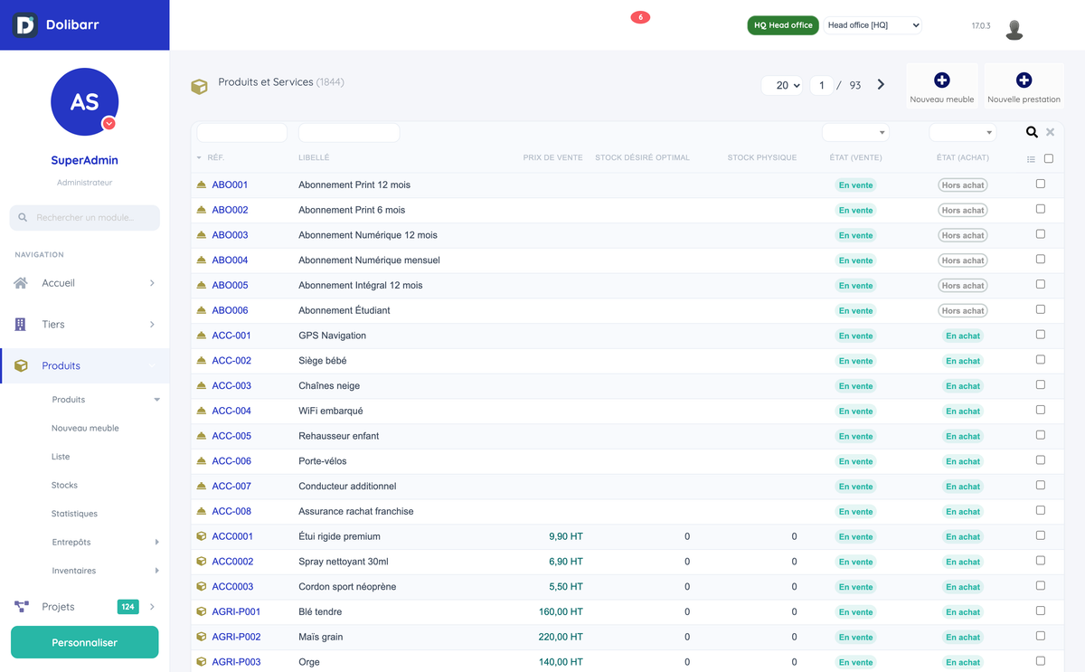 DoliResources - Dolibarr - 04-products