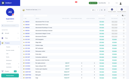 DoliResources - Dolibarr - 04-products