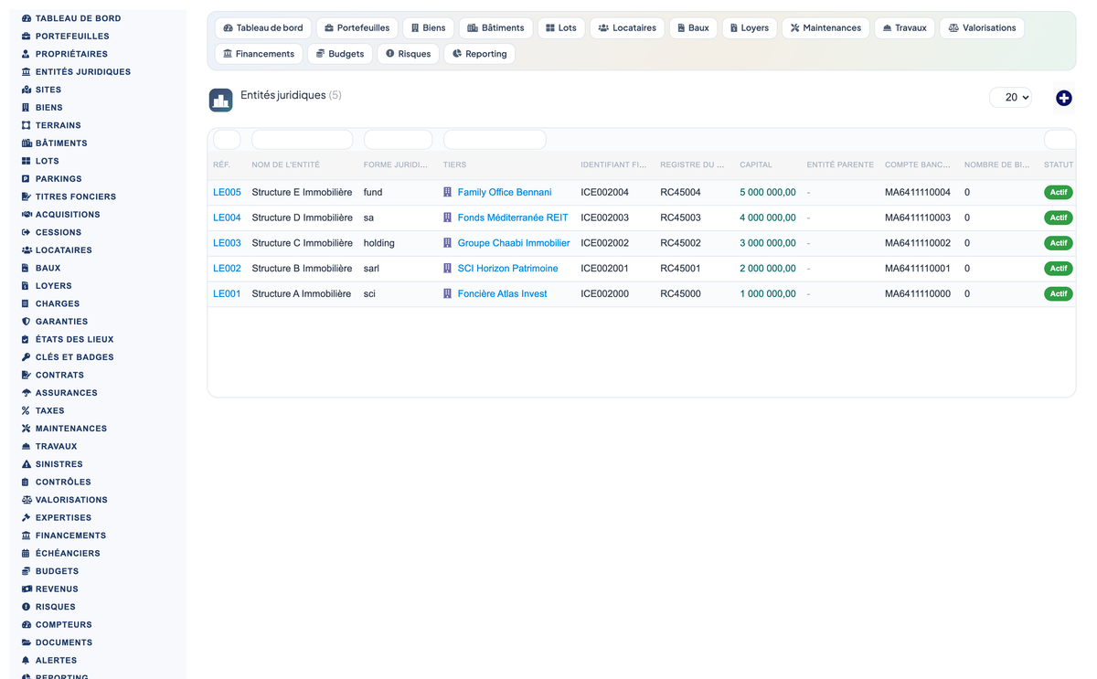 Real Estate Asset Management - Dolibarr