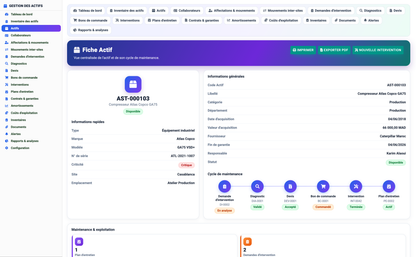 Asset Management - Dolibarr