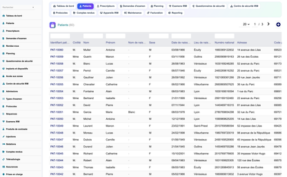 DoliResources - Dolibarr - 04_patients_list