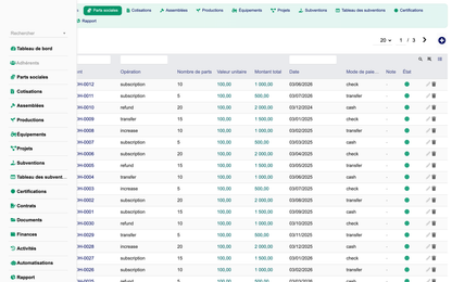 DoliResources - Dolibarr - 04_shares_list