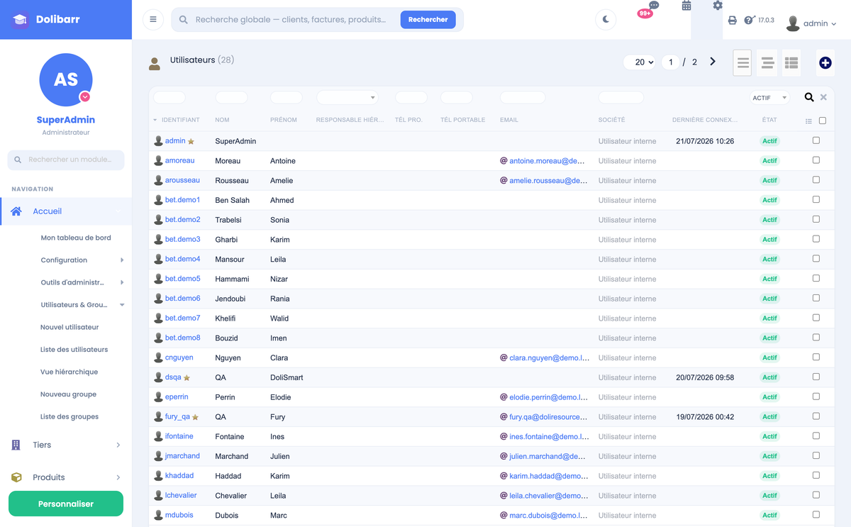 DoliResources - Dolibarr - 05-teachers