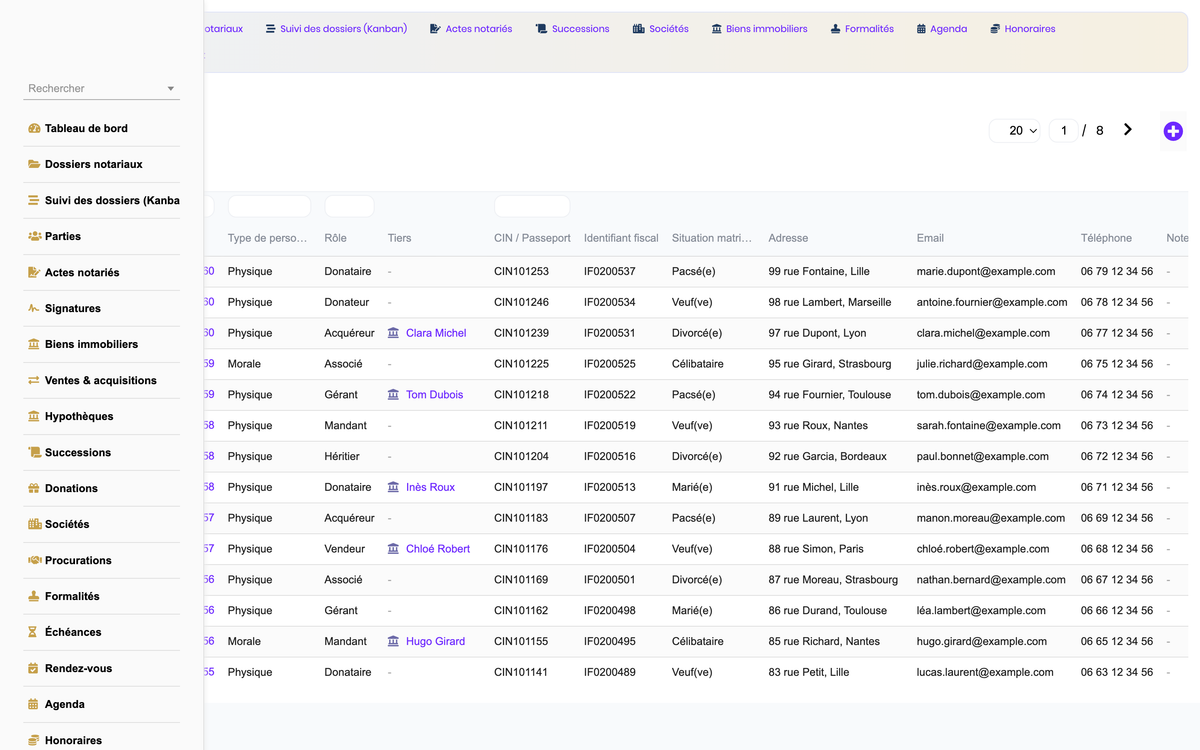 DoliResources - Dolibarr - 05_parties_list