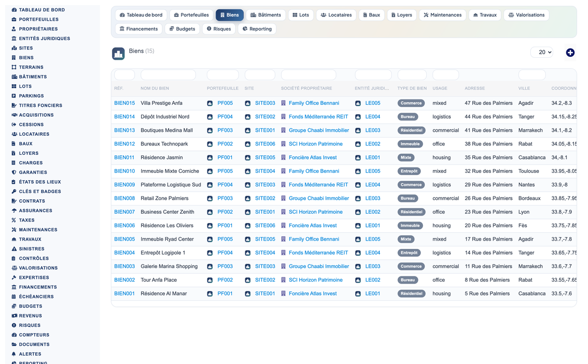 Real Estate Asset Management - Dolibarr