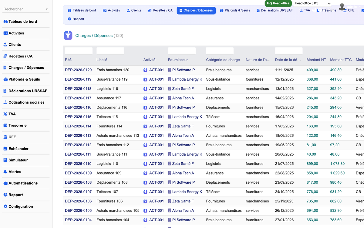 DoliResources - Dolibarr - 06_charges_registre_achats
