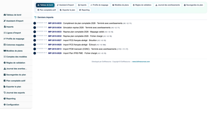 Import Chart of Accounts from CSV or Excel for Dolibarr