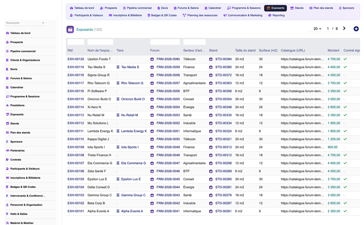 DoliResources - Dolibarr - 06_exposants