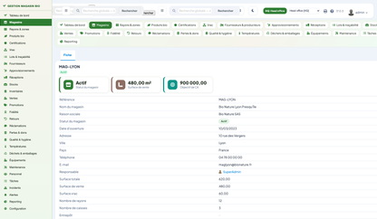 Organic Store Management for Dolibarr
