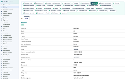 Advanced Payroll Management - Dolibarr
