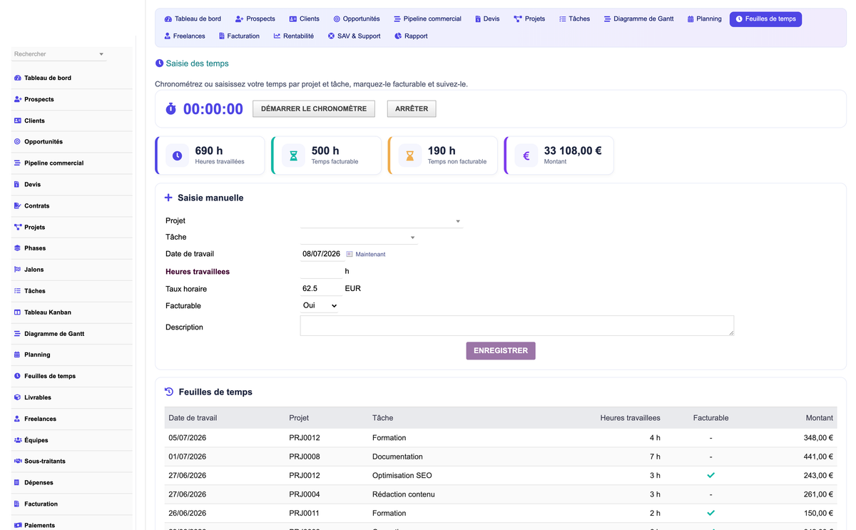 DoliResources - Dolibarr - 06_timesheet