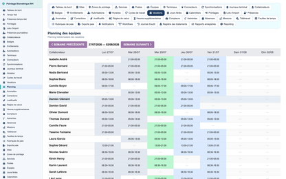 Biometric Time & Attendance Management - Dolibarr