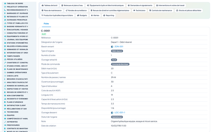 Dam & Reservoir Lifecycle Management - Dolibarr