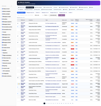MESSAGING MANAGEMENT - Dolibarr