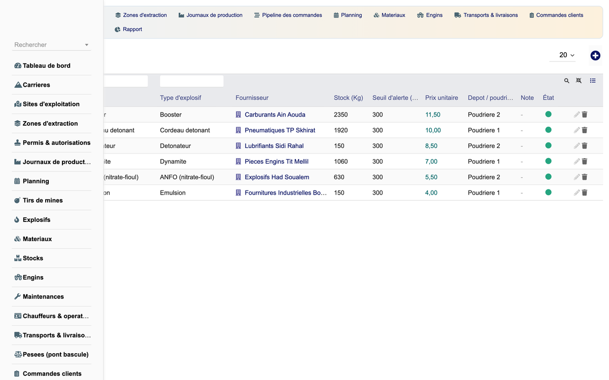 DoliResources - Dolibarr - 08_explosives_list