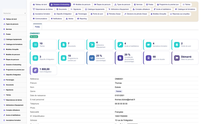 HR Onboarding Management  - Dolibarr