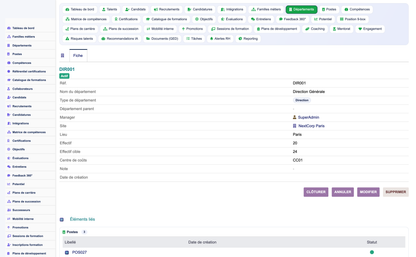 HR Performance Evaluation Management - Dolibarr