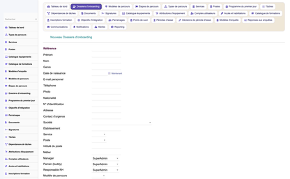 HR Onboarding Management  - Dolibarr