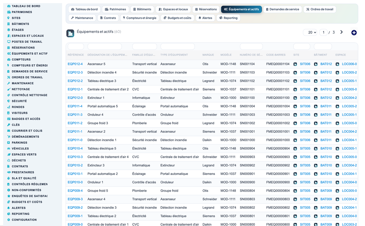 Facility Management Advanced - Dolibarr