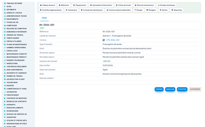 Advanced Maintenance Contract Management - Dolibarr