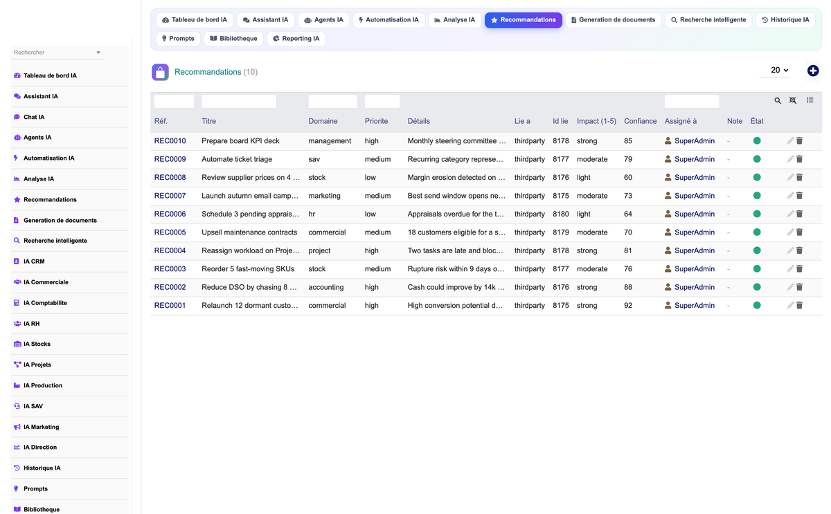 DoliResources - Dolibarr - 09_recommendations
