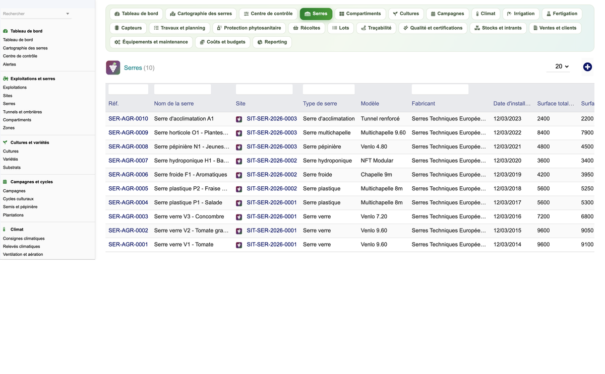 DoliResources - Dolibarr - 09_serres_liste