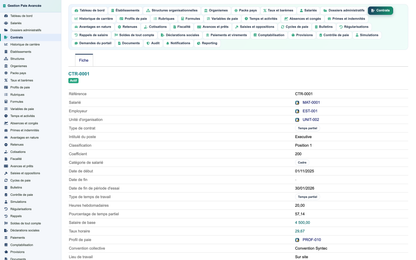 Advanced Payroll Management - Dolibarr