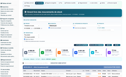 Stock Movement Report Pro