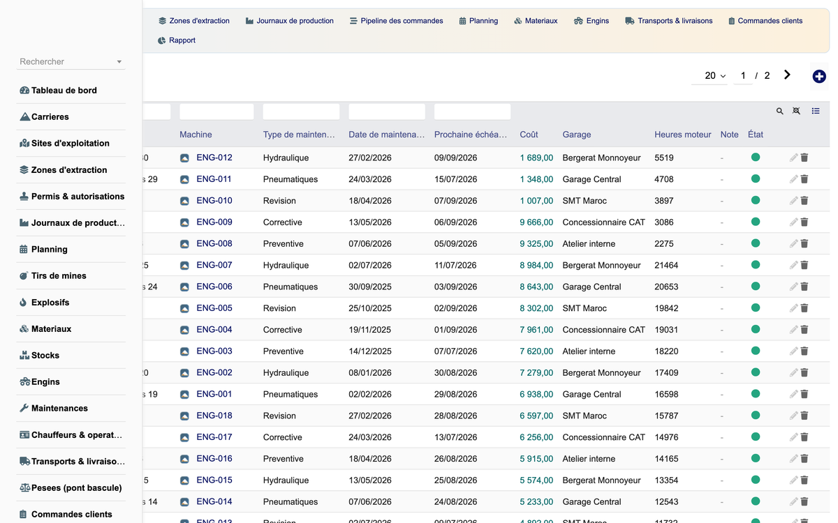 DoliResources - Dolibarr - 10_maintenance_list