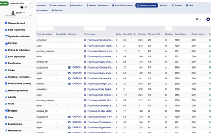 DoliResources - Dolibarr - 10_materials_list