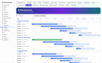 Project Management - Dolibarr