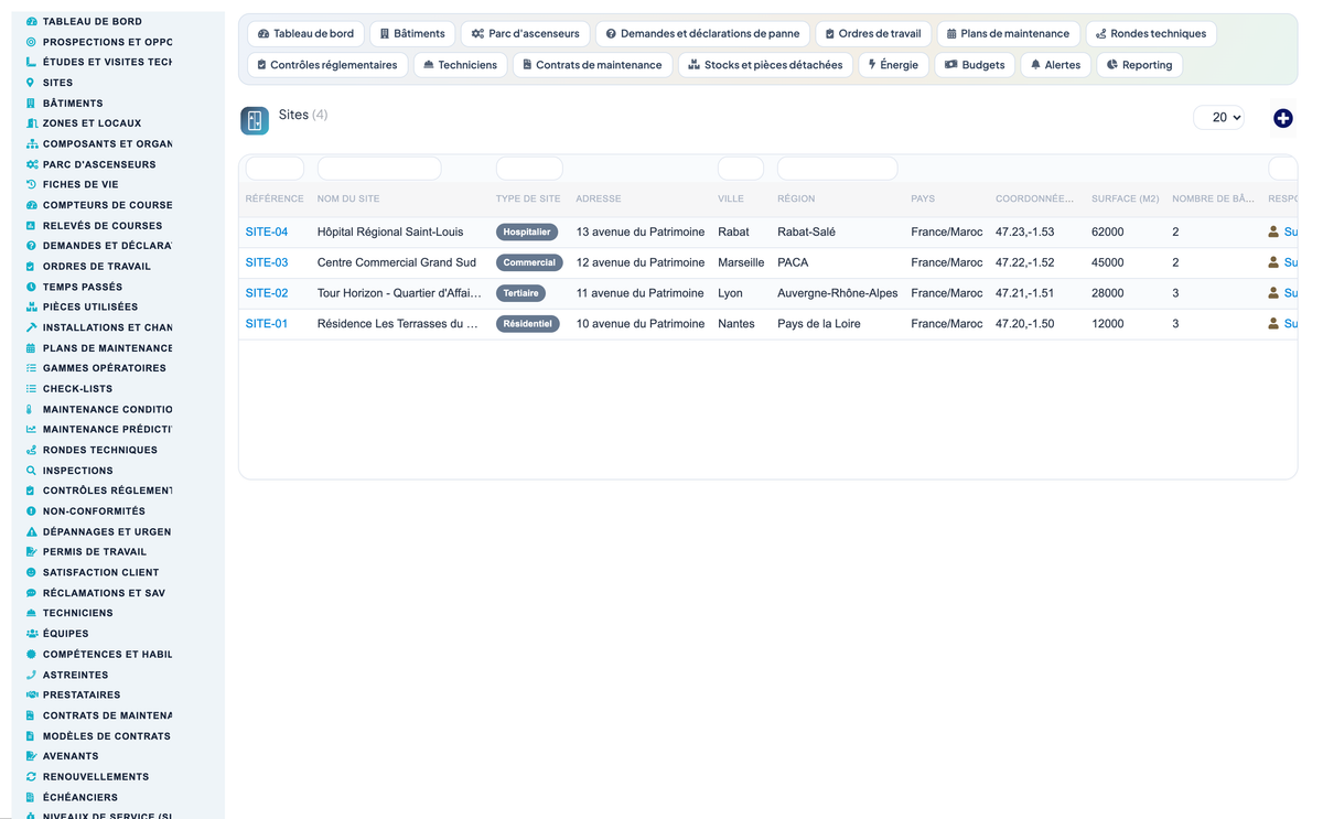 Elevator & Vertical-Transport Management for Dolibarr