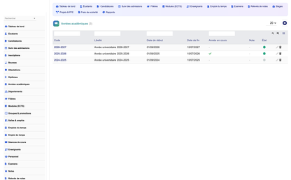 DoliResources - Dolibarr - 11_academic_years
