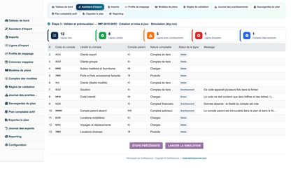 Import Chart of Accounts from CSV or Excel for Dolibarr