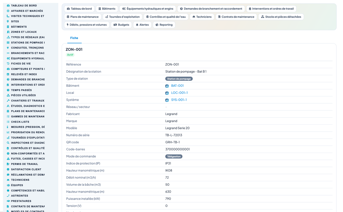 Wet Networks Management — Advanced - Dolibarr