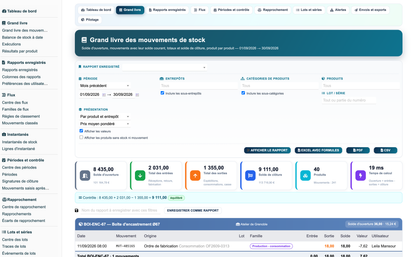 Stock Movement Report Pro