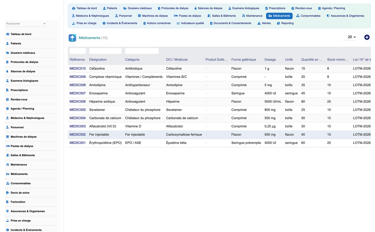 DoliResources - Dolibarr - 11_medications