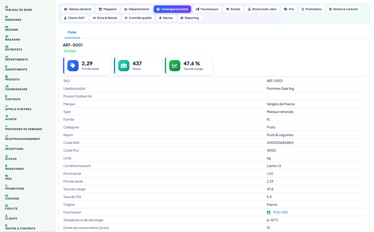 Complete Supermarket Management for Dolibarr