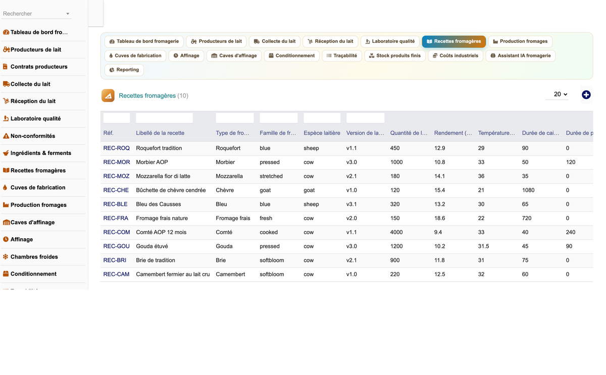 DoliResources - Dolibarr - 11_recettes_fromageres