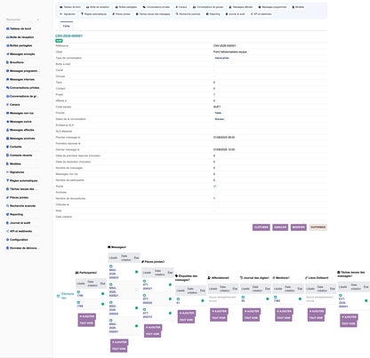 MESSAGING MANAGEMENT - Dolibarr