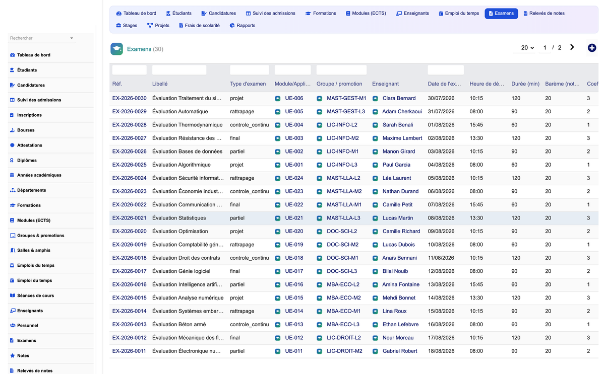 DoliResources - Dolibarr - 12_exams