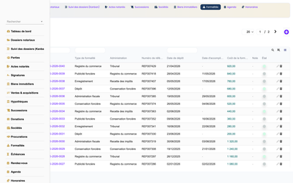 DoliResources - Dolibarr - 12_formalities_list