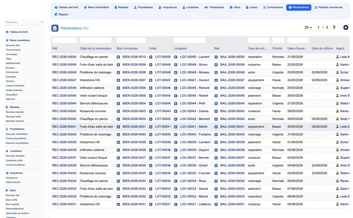 DoliResources - Dolibarr - 12_reclamations