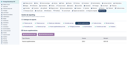 Biometric Time & Attendance Management - Dolibarr